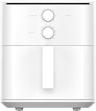 Xiaomi Air Fryer Essential 6L, 360° Hot Air Circulation, OLED Touchscreen, 40–200°C Adjustable Temperature, 100+ Smart Recipes, Dishwasher Safe Parts, White on Amazon.ae - Price Tracker