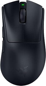 Razer DeathAdder V4 Pro 56g Ultra-lightweight Wireless Ergonomic Esports Mouse: HyperSpeed Wireless Gen-2, Focus Pro 45K Optical Sensor Gen-2, 6 Programmable Buttons, Optical Switches Gen-4 - Black on Amazon - Best Deal Finder
