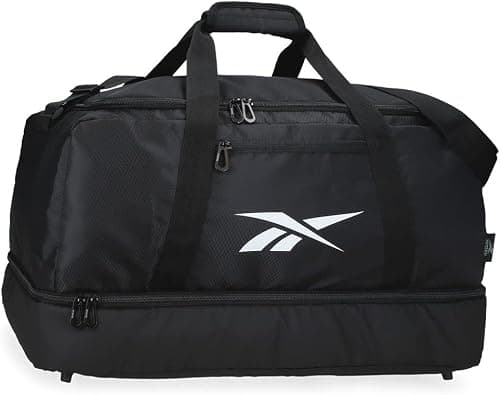 Reebok unisex-adult DUFFLE BAG FOOTBALL 58CM REEBOK WAYLAND BLACK 58X30X29 على Amazon.ae - متتبع الأسعار