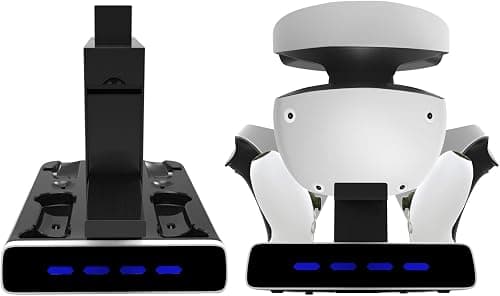VR2 Charging & Storage Stand for Playstation VR2 Controller,PS VR2 / PS5 Charger with CD storage rack headphone mount?Playstation VR2 / PS5 Black FC-PVR2-003 on Amazon.ae - Price Tracker