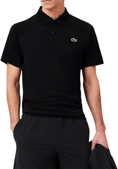 Lacoste mens Sport Short Sleeve Ultra Dry Raglan Sleeve Polo Golf Shirt on Amazon.ae - Price Tracker