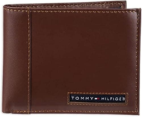 Tommy Hilfiger Men's Leather Wallet Brown on Amazon.ae - Price Tracker