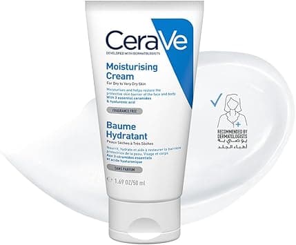 Cerave Moisturizing Cream for Dry Skin with Hyaluronic Acid 50ml on Amazon.ae - Price Tracker
