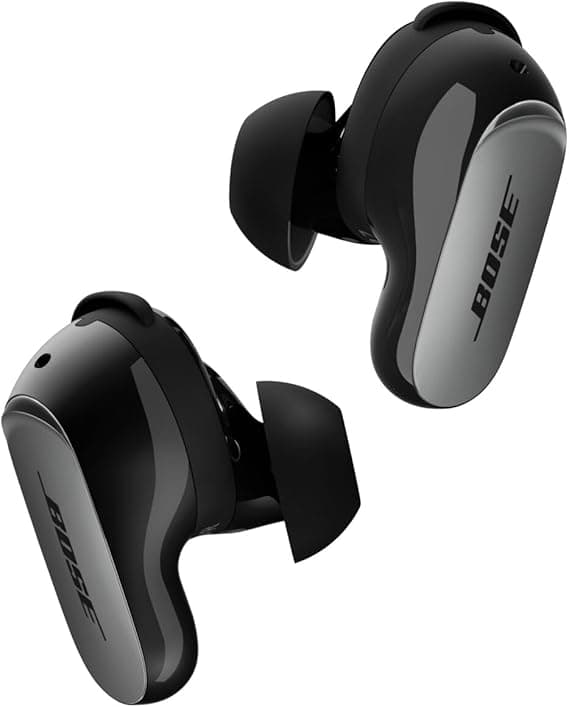 Bose New QuietComfort Ultra Bluetooth Earbuds (2nd Gen), Wireless Noise Cancelling earbuds, Up to 6 hours battery, IPX4 Rating, Immersive Audio, Deep Bass, Black on Amazon.ae - Price Tracker