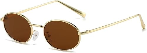 Retro Oval Sunglasses for Men and Women on Amazon.ae - Price Tracker