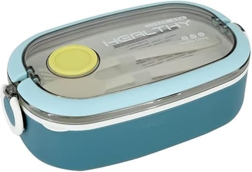 Adultkids Lunch Box Leak Proof Lunch Box, Reusable, With Cutlery Fork, Perfect For School, Office, Outdoor-1pc-Assorted on Amazon.ae - Price Tracker