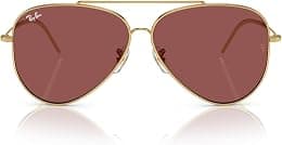 نظارة شمسية افياتور بعدسات مقعرة من راي-بان، طراز Rbr0101s - متتبع أسعار Amazon.sa