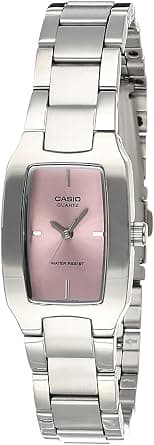 Casio Analog Display and Stainless Steel Strap Watch for Women على Amazon.ae - متتبع الأسعار