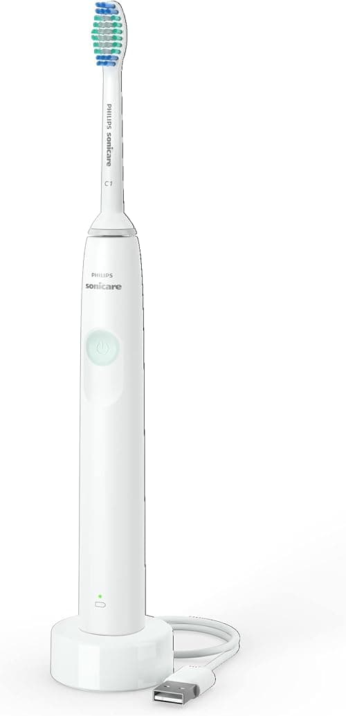 Philips Sonicare Rechargeable Electric Toothbrush 1100 Series, White, HX3641/01 Certified UAE 3 Pin on Amazon.ae - Price Tracker