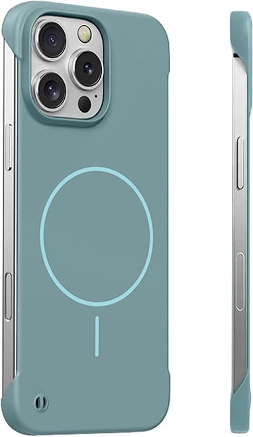 RUNGOS for iPhone 15 Pro Max Case MagSafe (Bare Metal Feel) [Built-in Strong Magnet] [Rapid Heat Dissipation] Slim Borderless Case for iPhone 15 Pro Max Phone Case, Thin Sturdy MagSafe Cover 6.7'' on Amazon.ae - Price Tracker