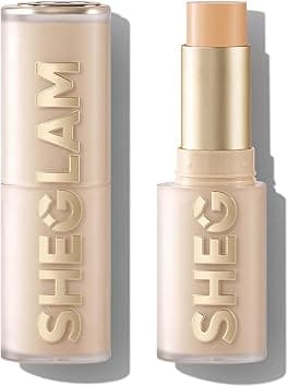 SHEGLAM Skin Magnet High Coverage Foundation Stick Long Lasting Medium Makeup for All Skin Types Shell on Amazon.ae - Price Tracker