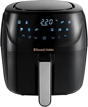 Russell Hobbs SatisFry Medium Digital Air Fryer, (27160) 4L Capacity, 1350W Energy Saving & 10 Pre-set Cooking Functions including Bake, Grill, and Dehydrate (Black) - 1-Year Warranty on Amazon.ae - Price Tracker