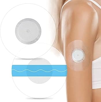 60Pack Libre Sensor Covers Latex-Free Medical Adhesive Patches for Libre 2/3 Precut CGM Tape with No Glue On The Center Waterproof and Strong Stick for Long Stay on Amazon.ae - Price Tracker