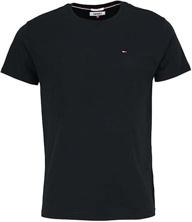 Tommy Jeans Men's Tjm Xslim Jersey Tee Dm0dm04411 S/S T-Shirt (pack of 1) on Amazon.ae - Price Tracker