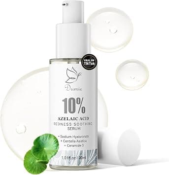 Azelaic Acid Serum 10%, Azelaic Acid for Face with Centella Asiatica Serum for Redness and Uneven Skin Tone, Hyaluronic Acid & Ceramide 3 – Soothes & Clears Pores for Sensitive Skin, 1.01 fl oz on Amazon.ae - Price Tracker