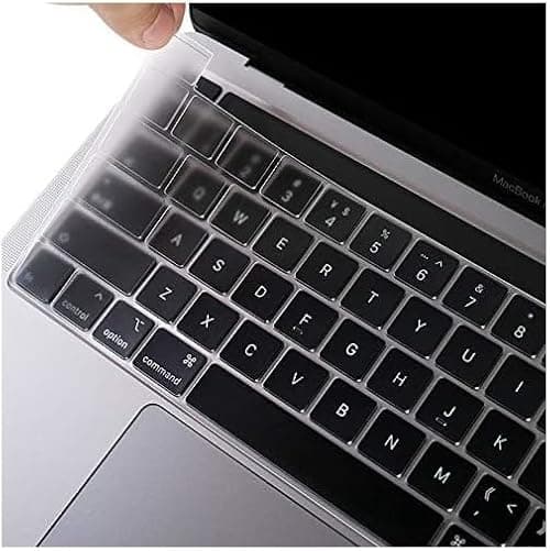 POKKA® Keyboard Cover Compatible For 2023-2020 New M2/M1 Macbook Pro 13 inch A2338/A2289/A2251 With Touch Bar & Touch ID, Ultra Thin, (EU Layout) TPU - Clear on Amazon.ae - Price Tracker