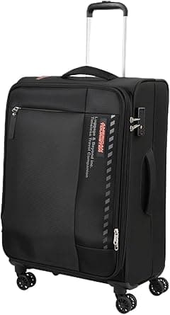 American Tourister Marina Spinner 70 cm - Black - 3 Years Global Warranty on Amazon.ae - Price Tracker