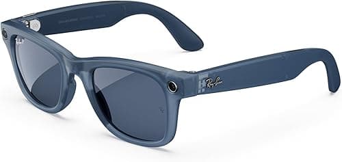 Meta Quest Wayfarer Square, Matte Jeans Transparent/Polarized Dusty Blue, Regular on Amazon.ae - Price Tracker
