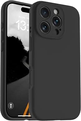 OTOFLY Magnetic for iPhone 16 Pro Max Case,Compatible with Magsafe,Classic Liquid Silicone Mobile Phone Case,Integrated Camera Control Button,Anti-Scratch Microfiber Lining, Black - Best Deal Finder