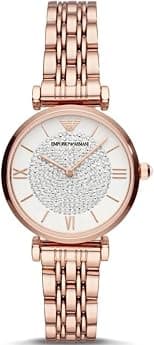 Emporio Armani Women's Two-Hand, Stainless Steel Watch, 32mm case size - Best Deal Finder