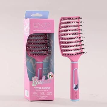 Enzo Professional Advanced Skeleton Hair Brush 9034 – Vented Styling & Blow Dry Brush for Fast Drying, Detangling & Volume – Lightweight Professional Hair Brush – For All Hair Types - Pink on Amazon.ae - Price Tracker