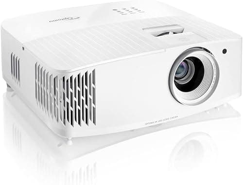 Optoma UHD38x Bright, True 4K UHD Gaming Projector | 4000 Lumens | 4.2ms Response Time at 1080p with Enhanced Gaming Mode | Lowest Input Lag on 4K Projector | 240Hz Refresh Rate | HDR10 & HLG, White على Amazon.ae - متتبع الأسعار