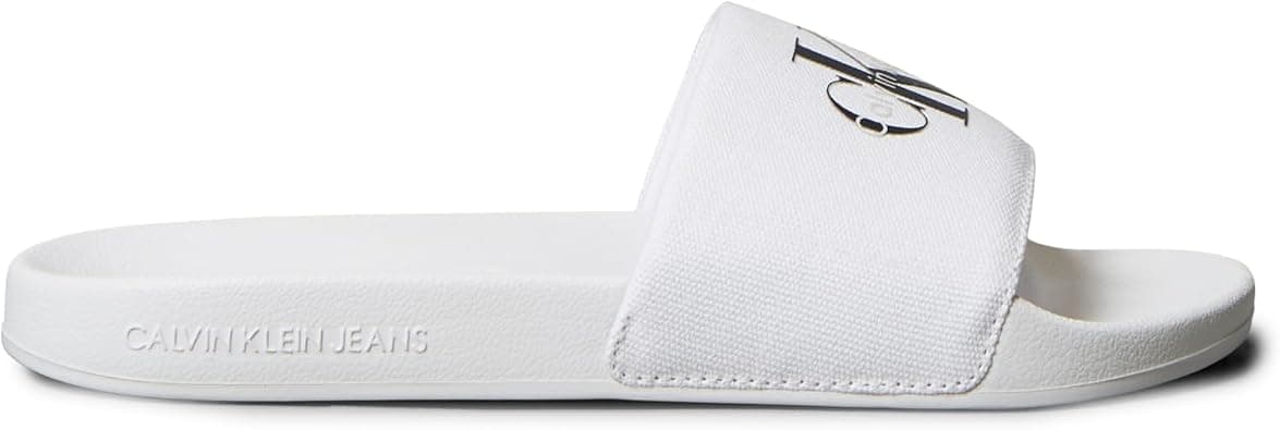 Calvin Klein SLIDE MONOGRAM WN LO womens Flip Flops - Best Deal Finder