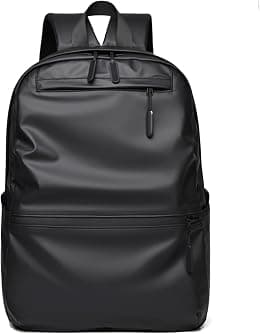 Qiccijoo Laptop Backpack for Men or Women, Water Resistant Travel Backpacks,Fashion Slim Durable College School Bookbag Fits 15.6 Inch Laptop - Best Deal Finder