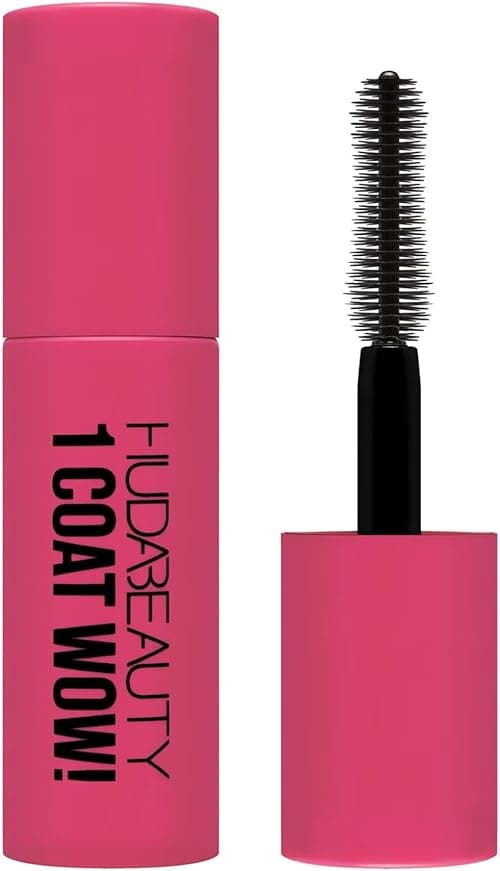 Huda Beauty 1 COAT WOW Volume Mascara 7ML - Mini - EXTRA VOLUMIZING AND LIFTING - I BRUSH 2 SIDES on Amazon.ae - Price Tracker