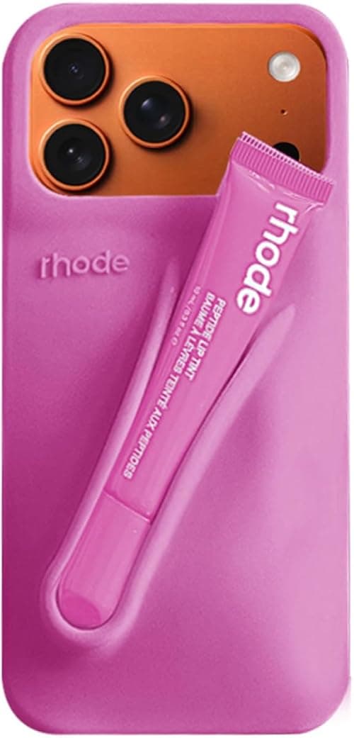 Next Store Luxury Lipstick Series Silicone Phone Case For iPhone 17 Pro 6.3-Inch Shockproof Protective Cover Slim Soft Grip Durable Edges Scratch Resistant Stylish (Fuchsia) على Amazon.ae - متتبع الأسعار
