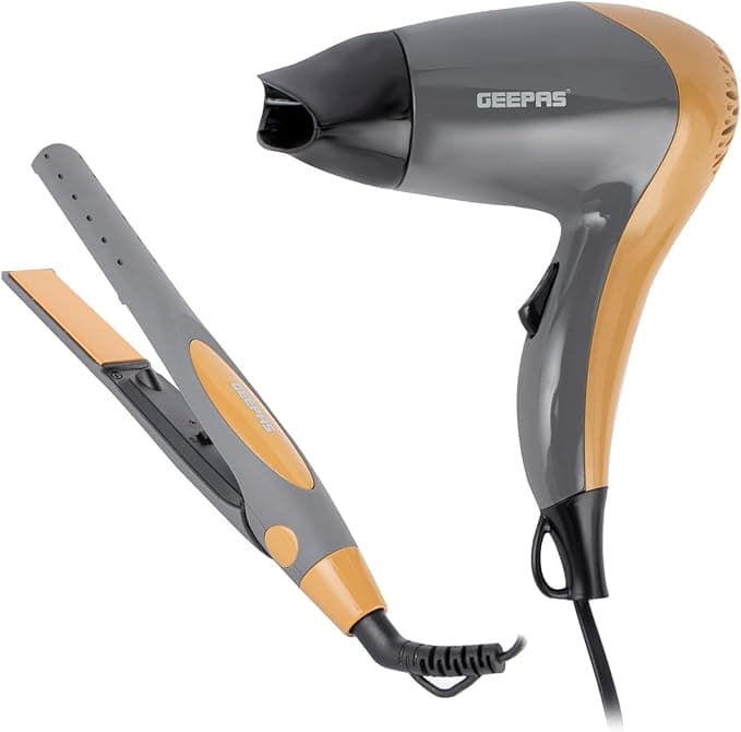 Geepas Hair Dryer&amp;StraightenerCombo GHF86074| on Amazon.ae - Price Tracker