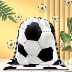6pcs Soccer Drawstring Bags, Football Party Favor Gift Bags, Sports Theme Backpack Sack for Outdoor Birthday Party Supplies - Amazon.ae Price Tracker