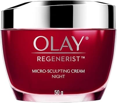 Olay Regenerist Micro Sculpting Cream Night Advanced Anti-Ageing Moisturiser 50g - Best Deal Finder