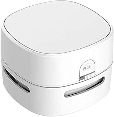 BESHT Desktop Vacuum Cleaner, Mini Table dust Sweeper Energy Saving, Endurance up to 400 mins,360º Rotatable for Cleaning Rubber shavings,Crumbs Keyboard of Gifts for Kids(White) (White) on Amazon.ae - Price Tracker