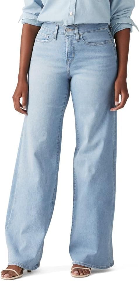 Levi's womens 318 Shaping Wide-leg Jeans (Also Available in Plus) Jeans on Amazon.ae - Price Tracker