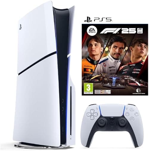 Sony PlayStation 5 Slim Disc Console + F1 25 Standard Edition PS5 -International Version on Amazon.ae - Price Tracker