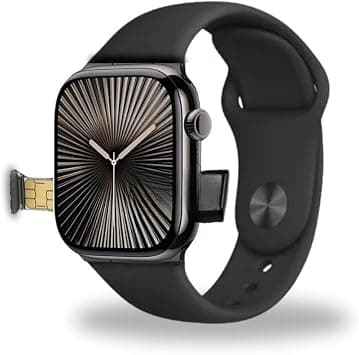 SM-402 4G LTE Smartwatch Phone with AMOLED Display, SIM Card Slot & Front Camera – Dual Strap Design on Amazon.ae - Price Tracker