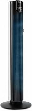LEVOIT Tower Fan for Bedroom, 26ft/s Velocity 28dB Cooling Fan, Bladeless and 90° Oscillating Fan with 5 Speeds, 4 Modes, Standing Fan for Home, Black, Classic 42' on Amazon.ae - Price Tracker