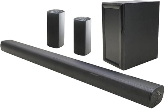 JVC 5.1ch Soundbar with Wireless Subwoofer Speaker - 3600W PMPO, Bluetooth, USB, SD Card Compatible TH-N430B على Amazon.ae - متتبع الأسعار