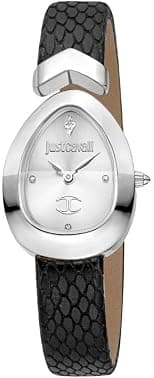 Just Cavalli Women Analog Quartz Watch with Leather Strap JC1L321L0015 - دليلك لأفضل العروض