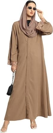 Styleville.in Women Arabic wear abaya with Hiajb - متتبع أسعار Amazon.sa