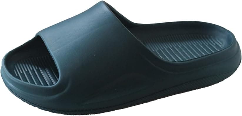 Cloud Slides for Men, Thick Sole Cushion for Comfort, Non-Slip EVA House Slippers for Indoor & Outdoor, Waterproof Shower Slipper on Amazon.ae - Price Tracker