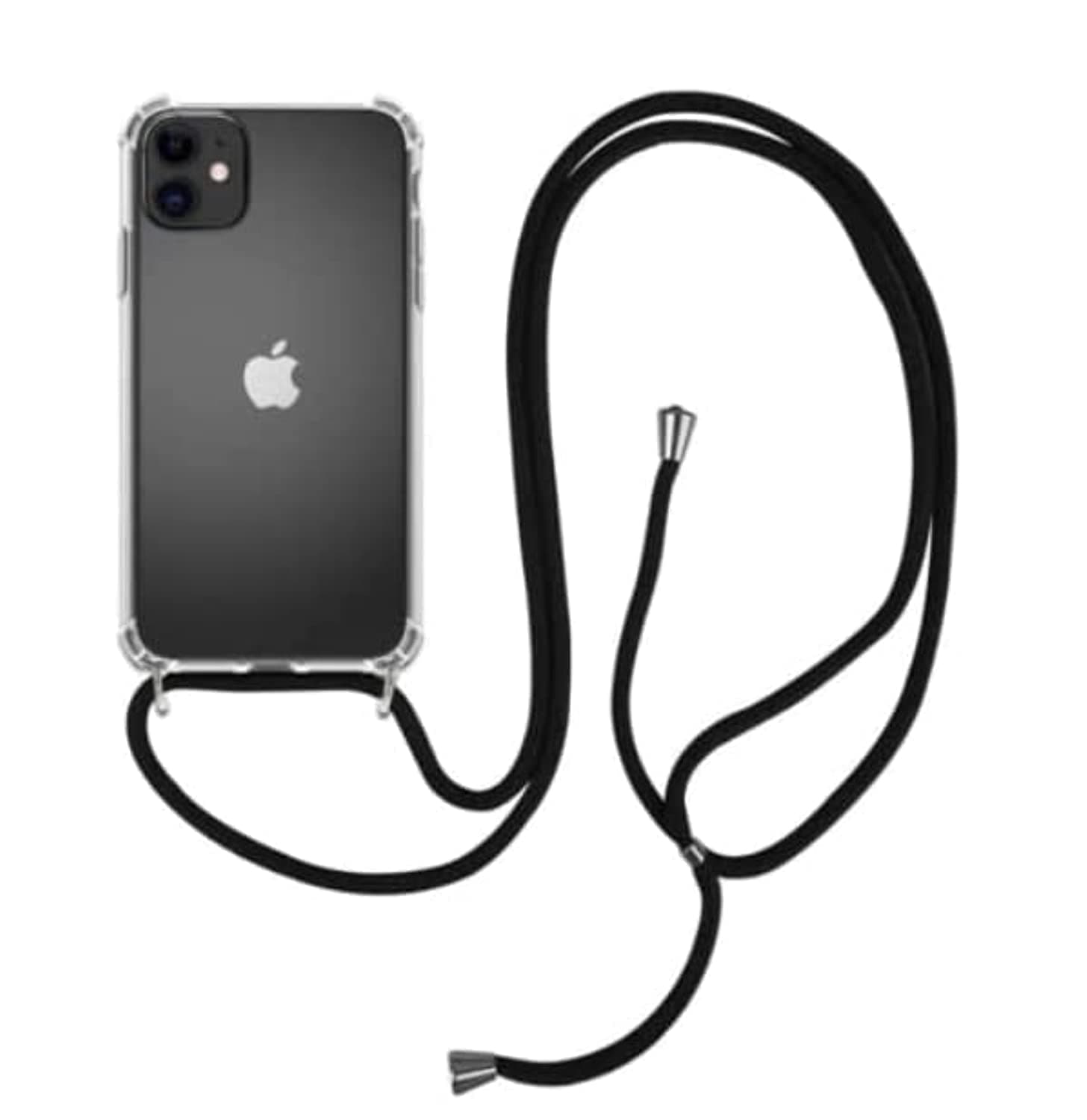iPhone 14 Black Crossbody Case Cell Phone Lanyard for around the shoulder, Phone Safety Adjustable Phone Strap, Best Smartphones Lanyard with case (iPhone 14) imported from KOREA on Amazon.ae - Price Tracker