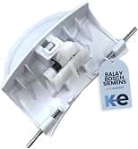 Anakel Home Washing Machine Door Lock 00483087 Compatible with Bosch, Balay, Siemens | Complete Washing Machine Handle 00418346, White - دليلك لأفضل العروض