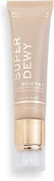 Makeup Revolution, Superdewy Tinted Moisturiser, Light Coverage, Dewy Finish, Medium, 1.85 fl. Oz. - Best Deal Finder