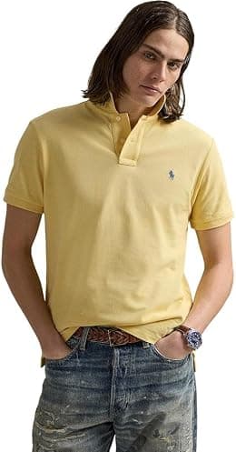 Polo Ralph Lauren Men's Classic Fit Mesh Polo Shirt - Best Deal Finder