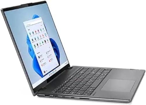 LENOVO YOGA 7 161AP7 12th Generation Core i5-1240P 8GB RAM 256GB SSD 16.0” 2.5K WQXGA IPS TOUCH X360 DISPLAY BACKLIT KEYBOARD WIN11 STORM GREY على Amazon.ae - متتبع الأسعار