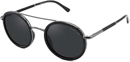 PUKCLAR Sunglasses for Men Polarized - Lightweight TR90 Frame - UV400 Protection - Spring Hinges for Driving and Outdoor Sports - متتبع أسعار Amazon.sa