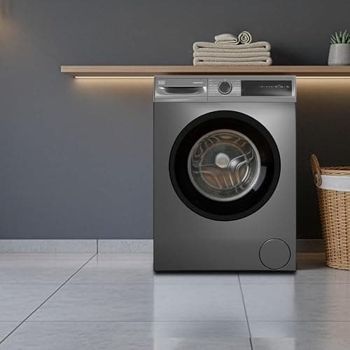 Black+Decker, 9kg Front Load Washing Machine, Inverter Motor, 1200 RPM, 15 Programs, LED Display, Child Lock, Dark Inox Model Number – BXWMF9120.001IVS MADE IN TURKEY on Amazon.ae - Price Tracker