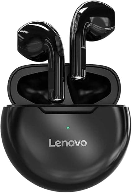Lenovo True Wireless Stereo Half In-Ear Earphones HT38 (Black) on Amazon.ae - Price Tracker
